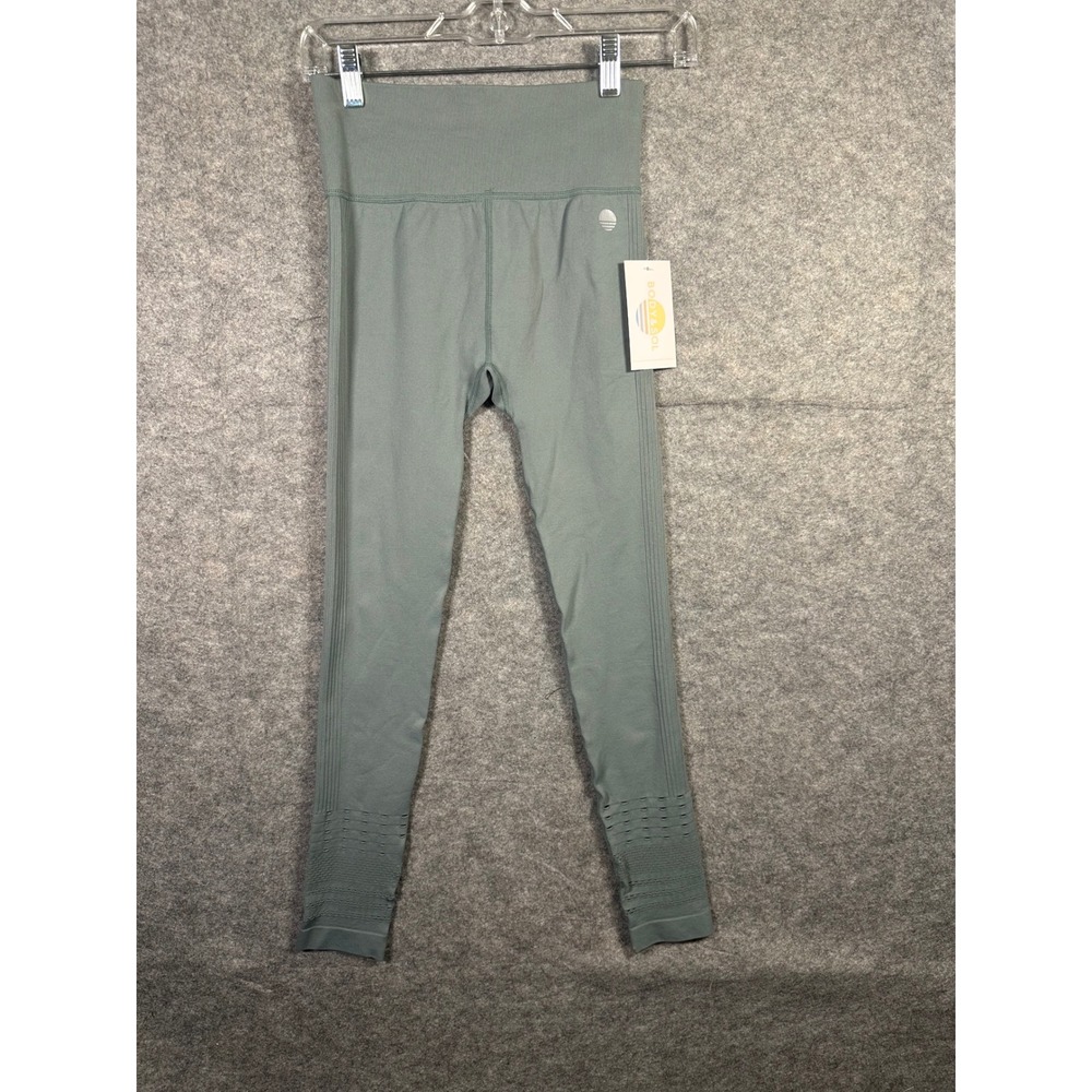 Body &‎ Sol Teal Seamless High-Waisted Leggings Activewear Yoga Pants